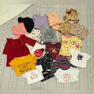 Colorful Baby Clothing 6-9 months Bundle